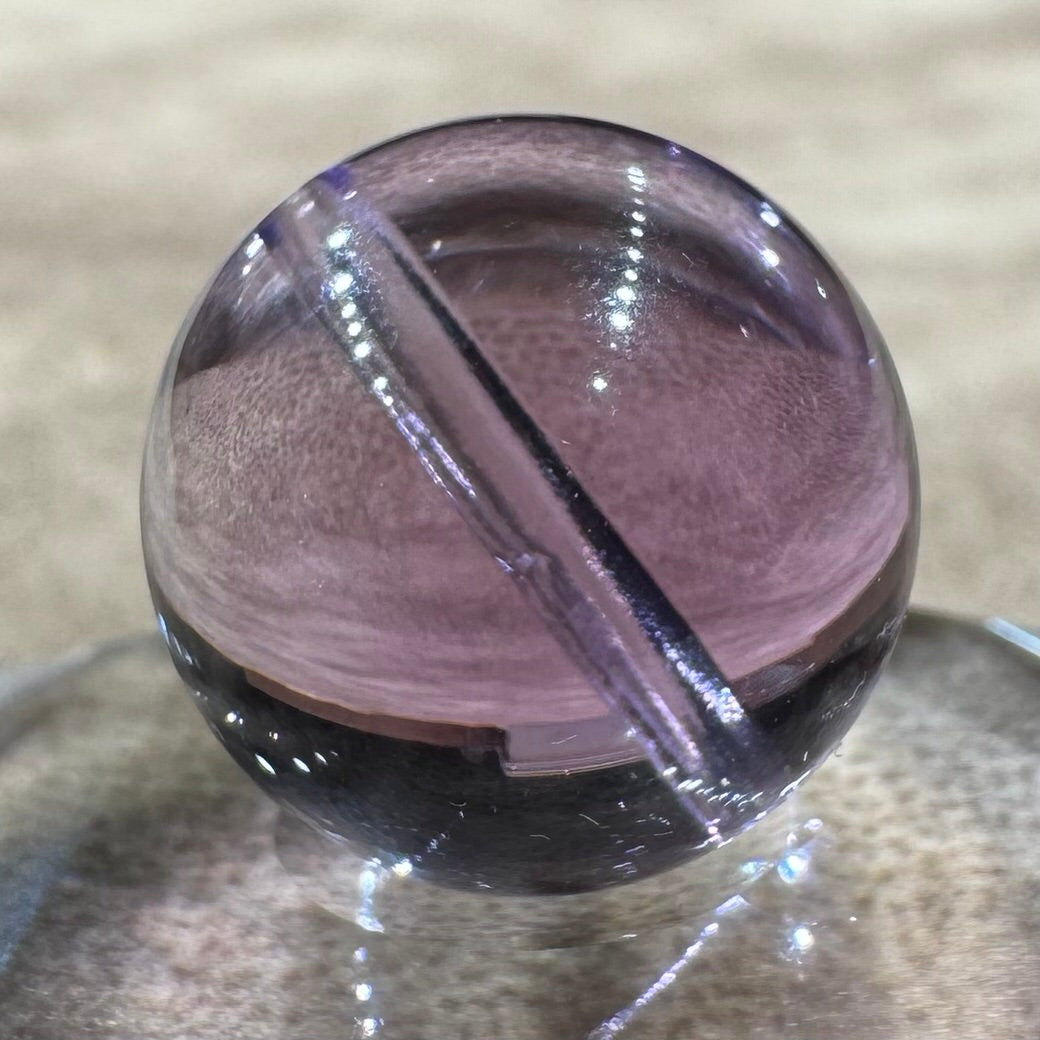 アメジスト ビーズ 17.3mm #BZ1044 - premium stone gallery LIVE