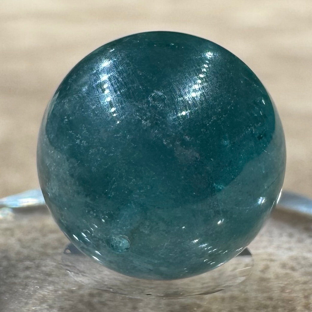 ブルーグリーントルマリン ビーズ 12.4mm #BZ1094 - premium stone gallery LIVE