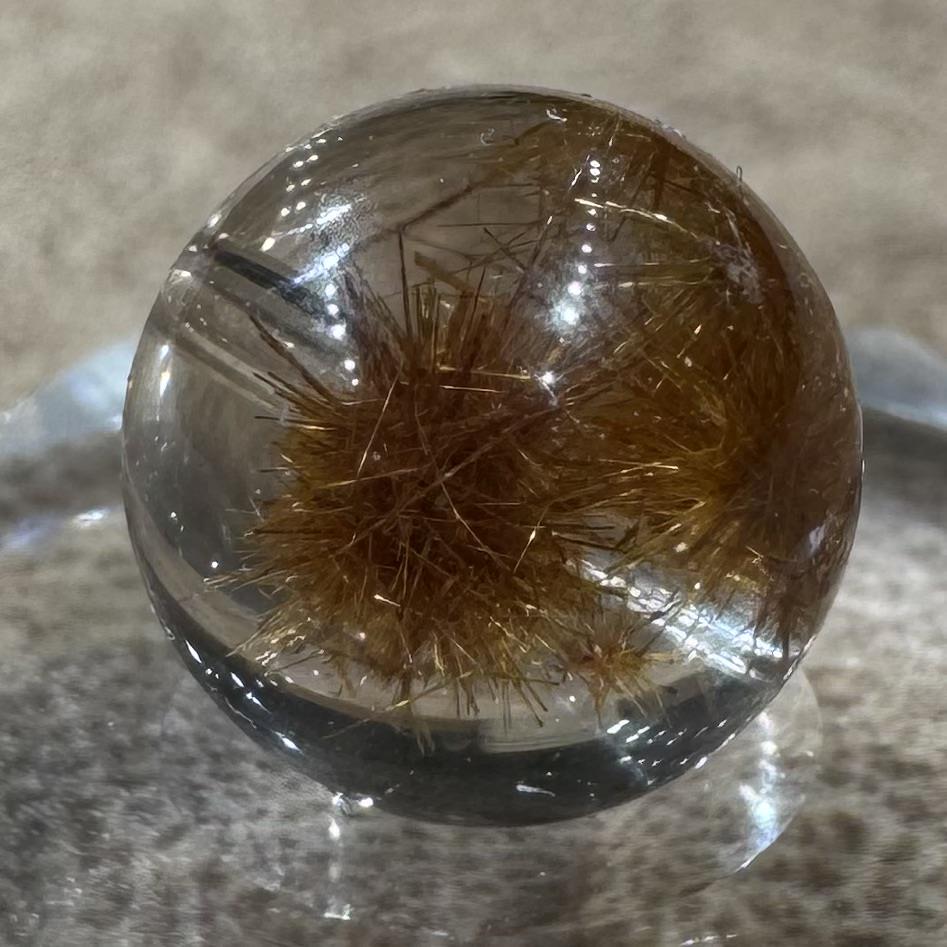 フラワールチルクォーツ ビーズ 10.6mm #BZ1117 - premium stone gallery LIVE