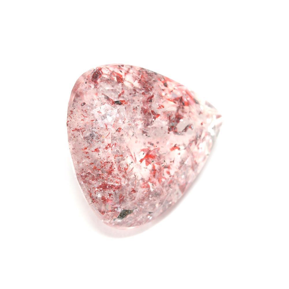 レピドクロサイト・イン・クォーツ ペア・シェイプ・カット 5.561ct #JWA2070