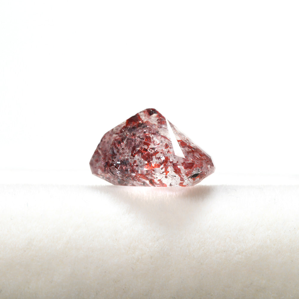 レピドクロサイト・イン・クォーツ ペア・シェイプ・カット 5.561ct #JWA2070
