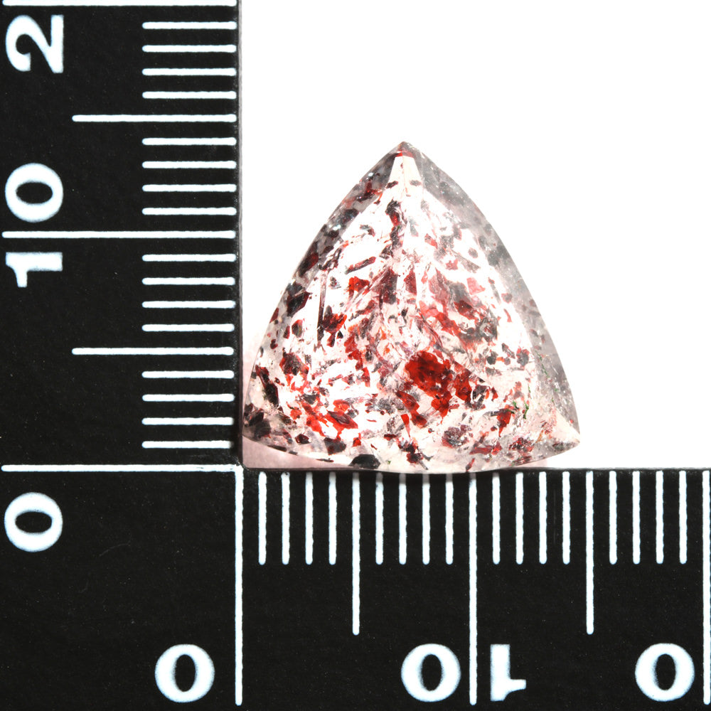 レピドクロサイト・イン・クォーツ トリリアント・ミックス・カット 6.924ct #JWA2072