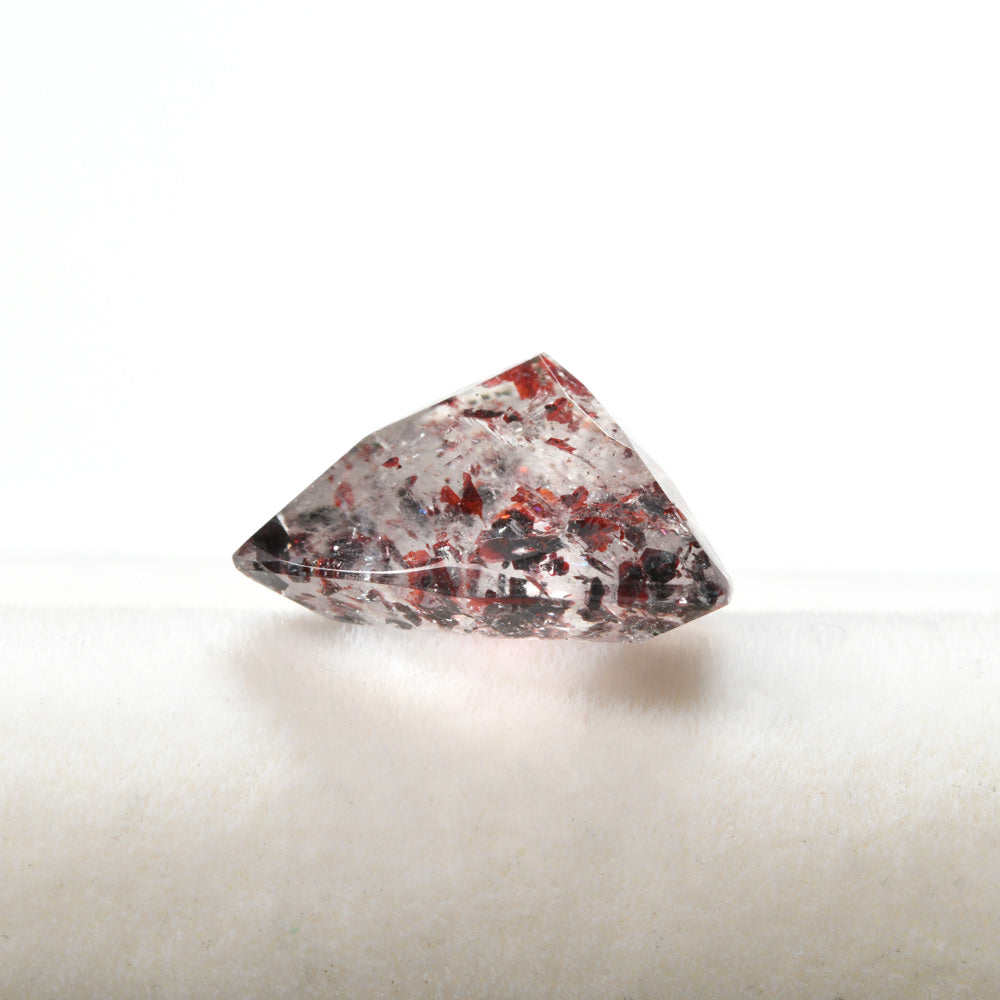 レピドクロサイト・イン・クォーツ トリリアント・ミックス・カット 6.924ct #JWA2072