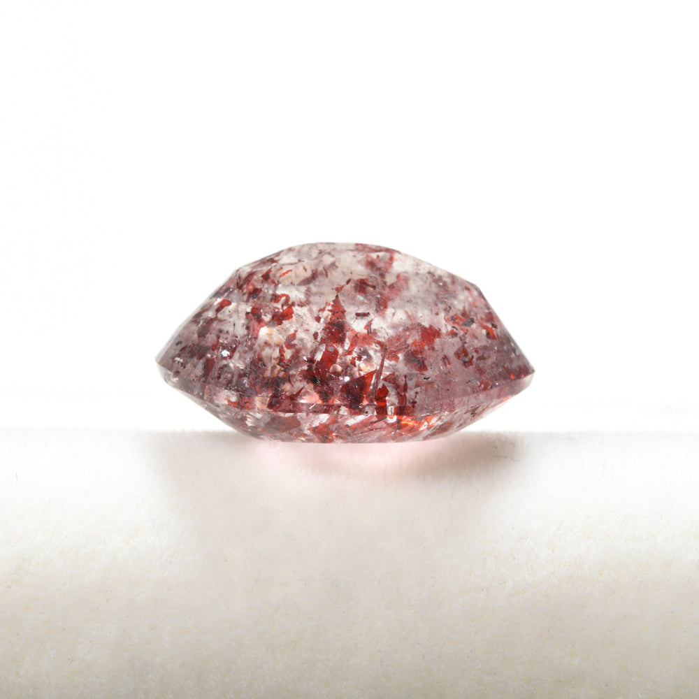 レピドクロサイト・イン・クォーツ オーバル・ミックス・カット 8.161ct #JWA2075