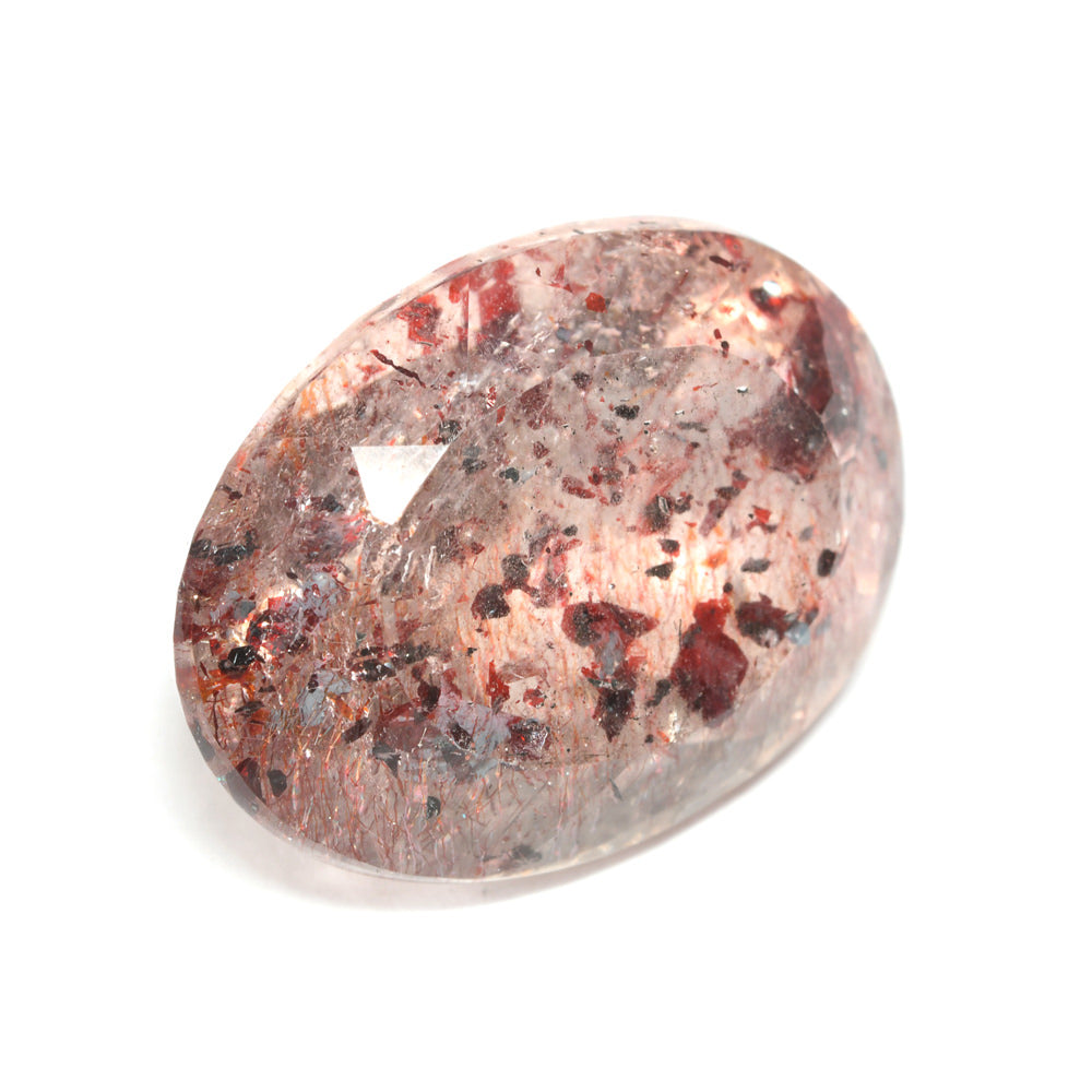 レピドクロサイト・イン・クォーツ オーバル・ミックス・カット 9.524ct #JWA2076
