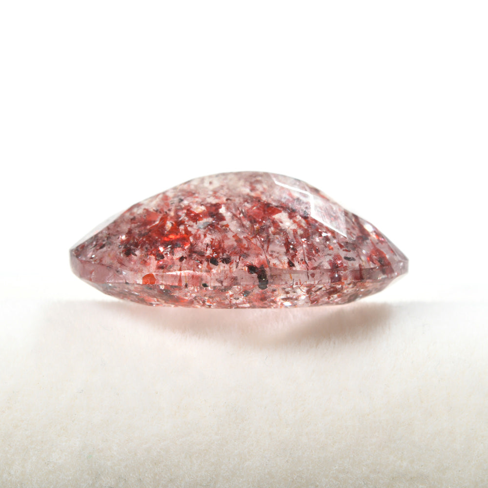 レピドクロサイト・イン・クォーツ オーバル・カボション 14.678ct #JWS3502