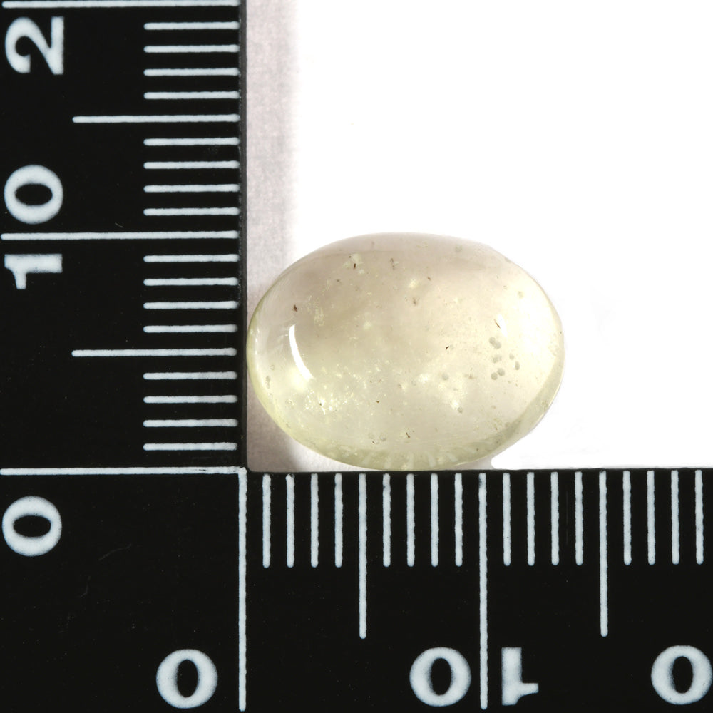 リビアングラス オーバル・カボションカット ルース 4.52ct #PK279