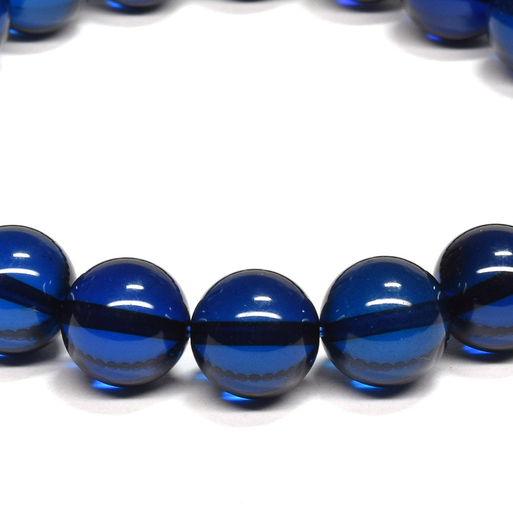 ブルーアンバー ブレスレット 9.5mm #PK506