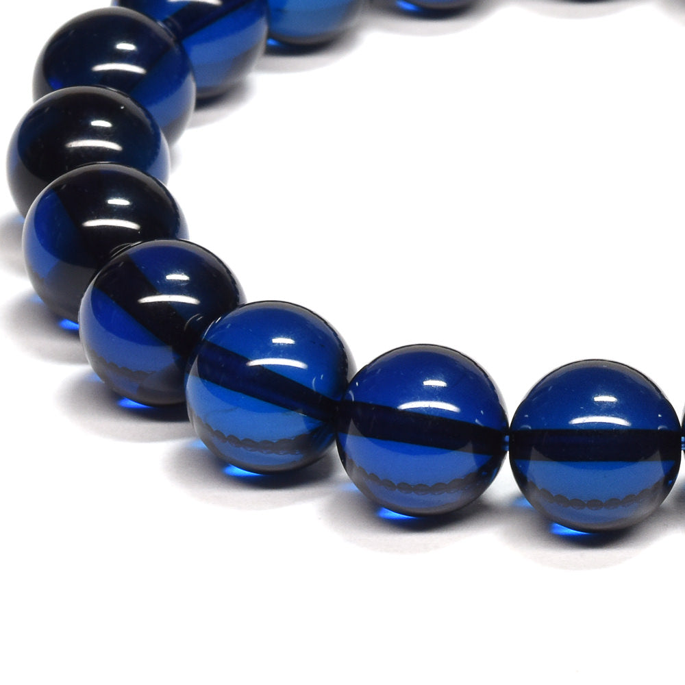 ブルーアンバー ブレスレット 9.5mm #PK506
