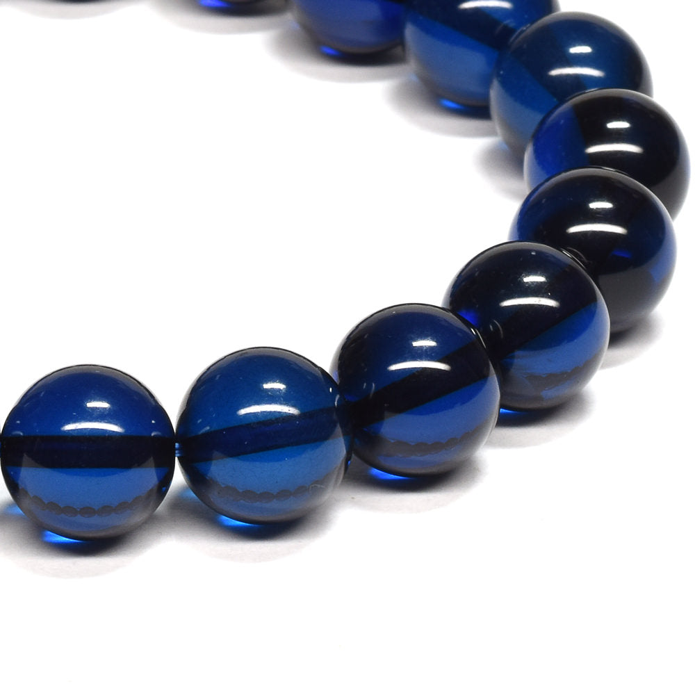 ブルーアンバー ブレスレット 9.5mm #PK506
