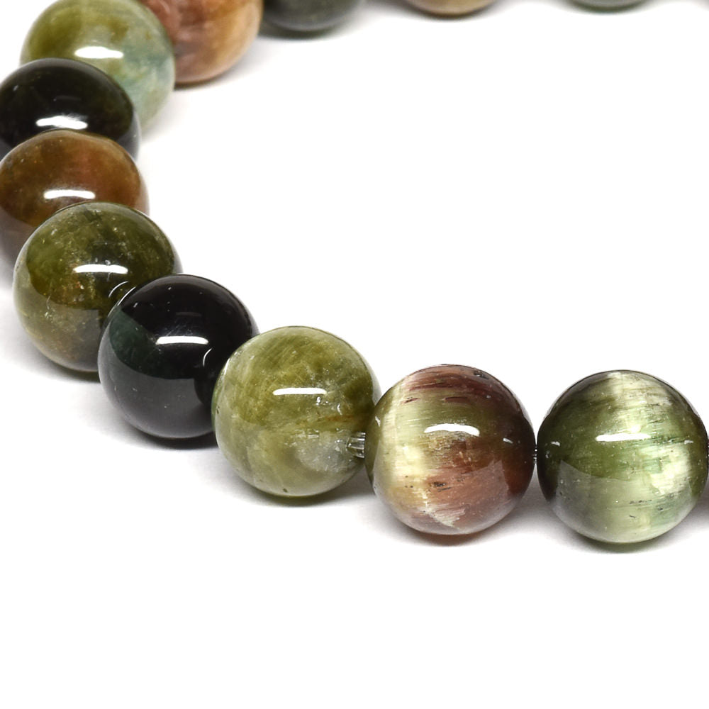 マルチカラートルマリンキャッツアイ ブレスレット 8.5mm #PK523
