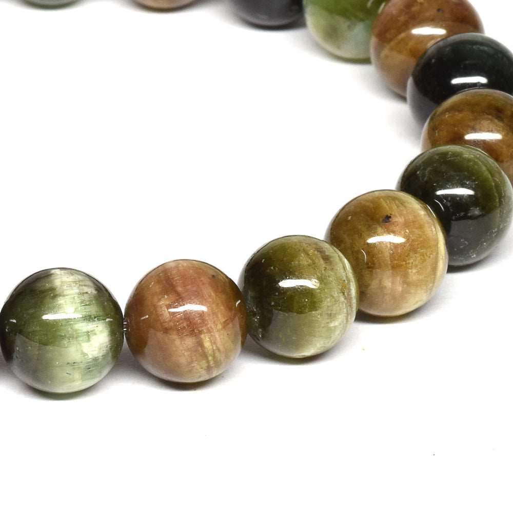 マルチカラートルマリンキャッツアイ ブレスレット 8.5mm #PK523