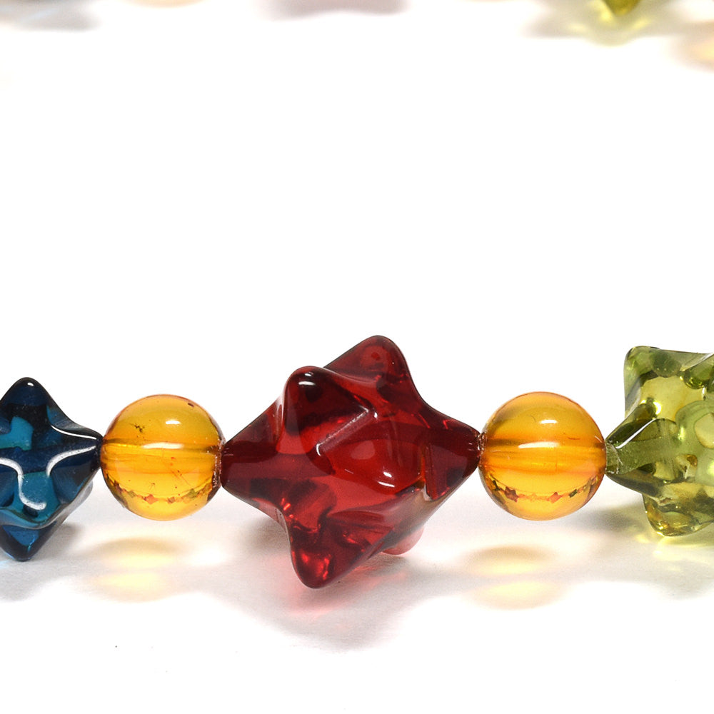 アンバー マカバスター ブレスレット 9x7x6mm #PM019