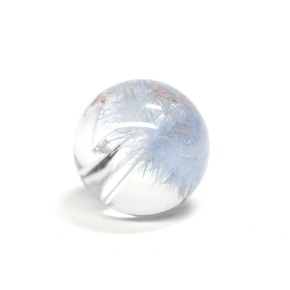 デュモルチェライトインクォーツ ビーズ 8.8mm #QC233