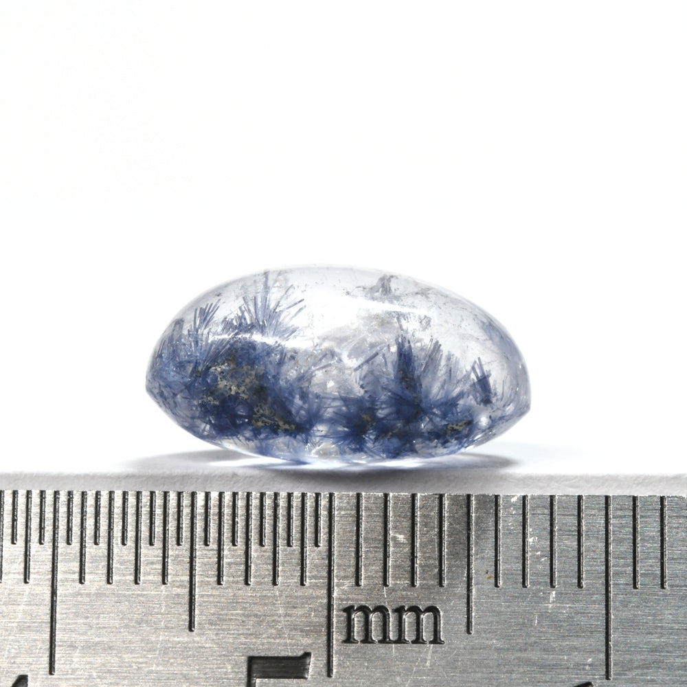 デュモルチェライトインクォーツ ルース 6.8ct #QD129