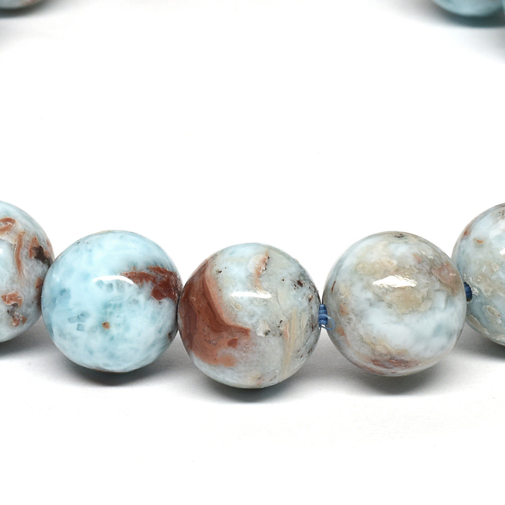 キュープライト・イン・ラリマー ブレスレット 9.5mm #QH159