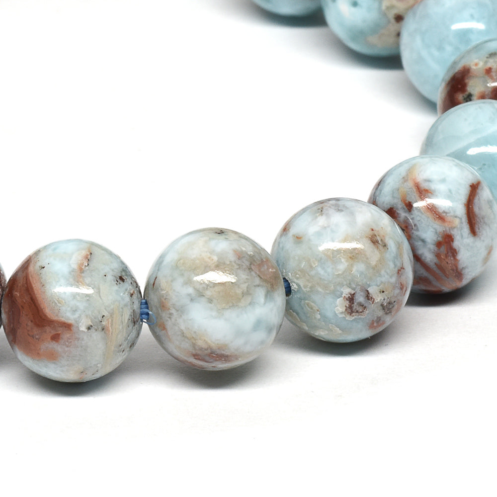 キュープライト・イン・ラリマー ブレスレット 9.5mm #QH159