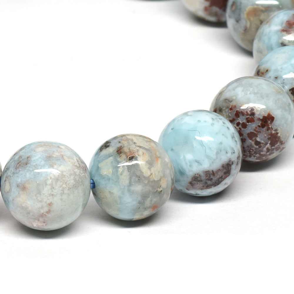 キュープライト・イン・ラリマー ブレスレット 10mm #QH160