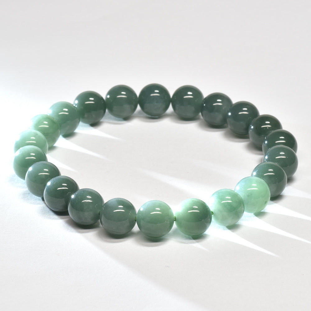 グアテマラ産 翡翠 ブレスレット 8.5mm #QH177