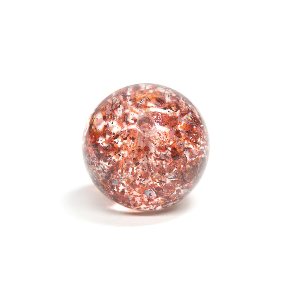 ファイアークォーツ ビーズ 10.2mm #QJ092