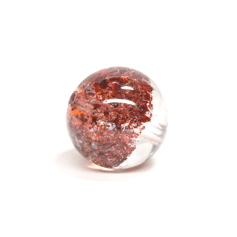 ファイアークォーツ ビーズ 10.2mm #QJ092
