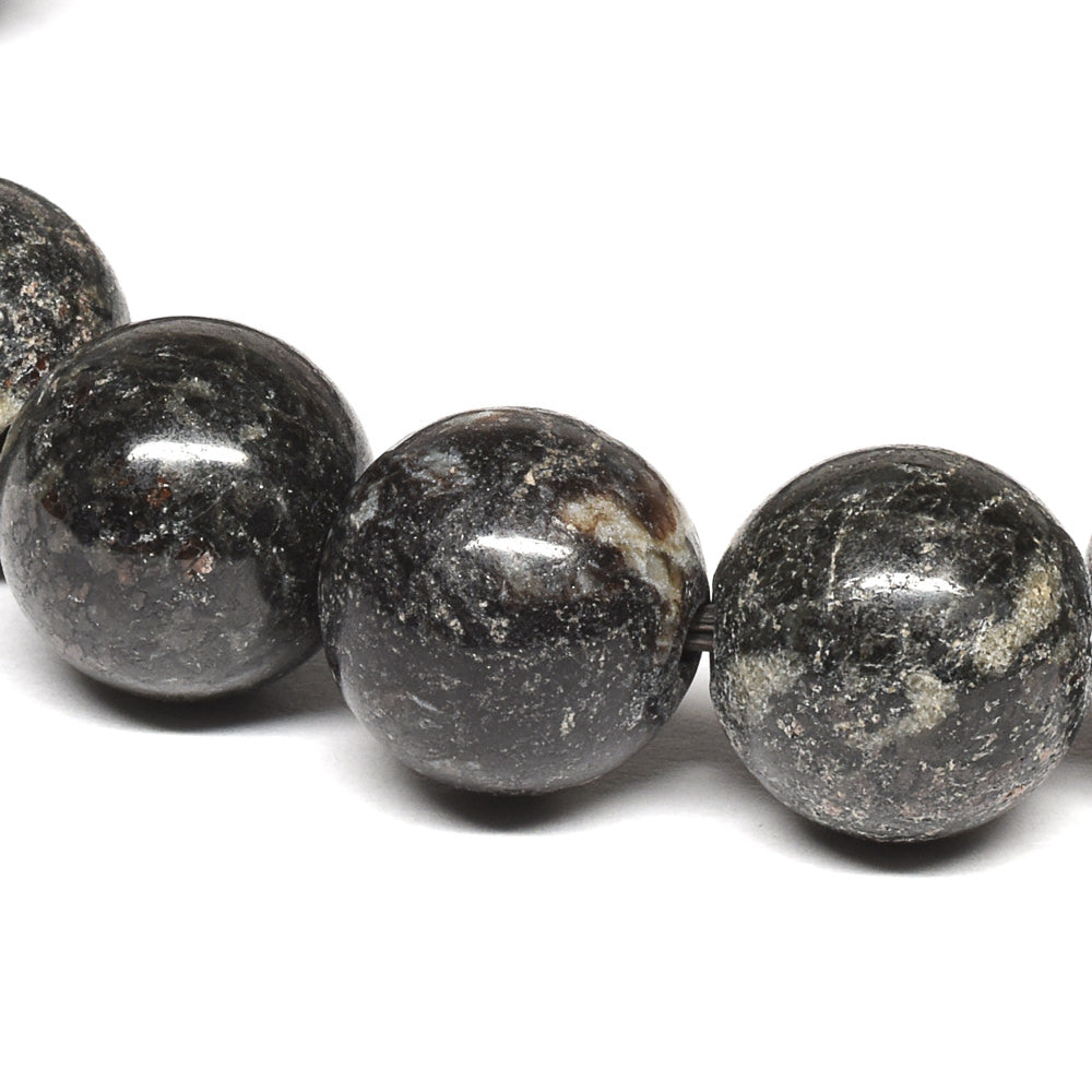 ブラックハイドガーネット ブレスレット 10mm #QK017