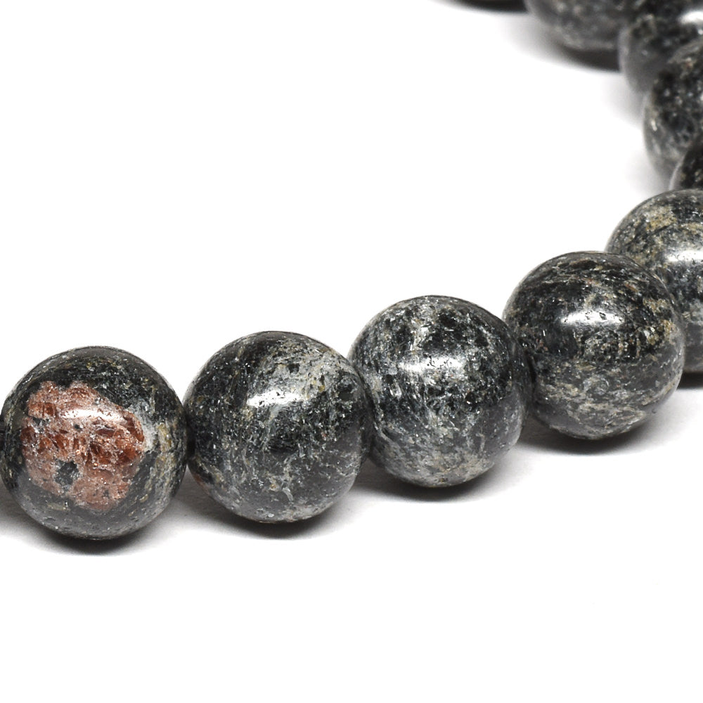 ブラックハイドガーネット ブレスレット 8mm #QK018