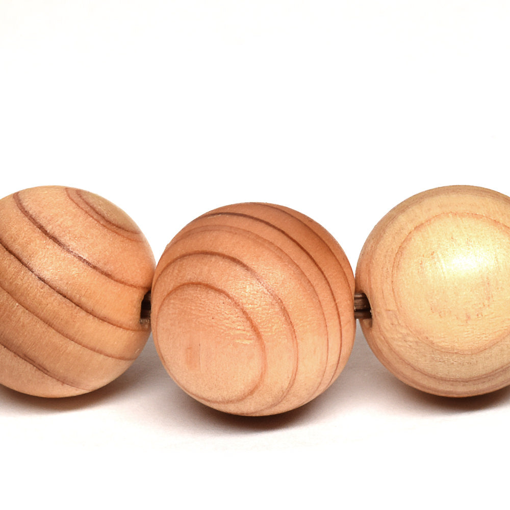 熊野桧 目あり ブレスレット 12mm #QK104