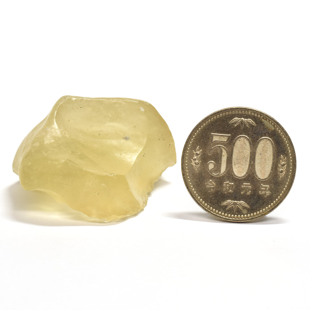 リビアングラス 原石 45.4x35.2x23.4mm #QK177