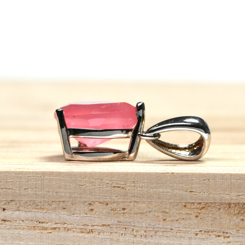 北海道産インカローズ ペンダントトップ 9x7x6mm #QK246