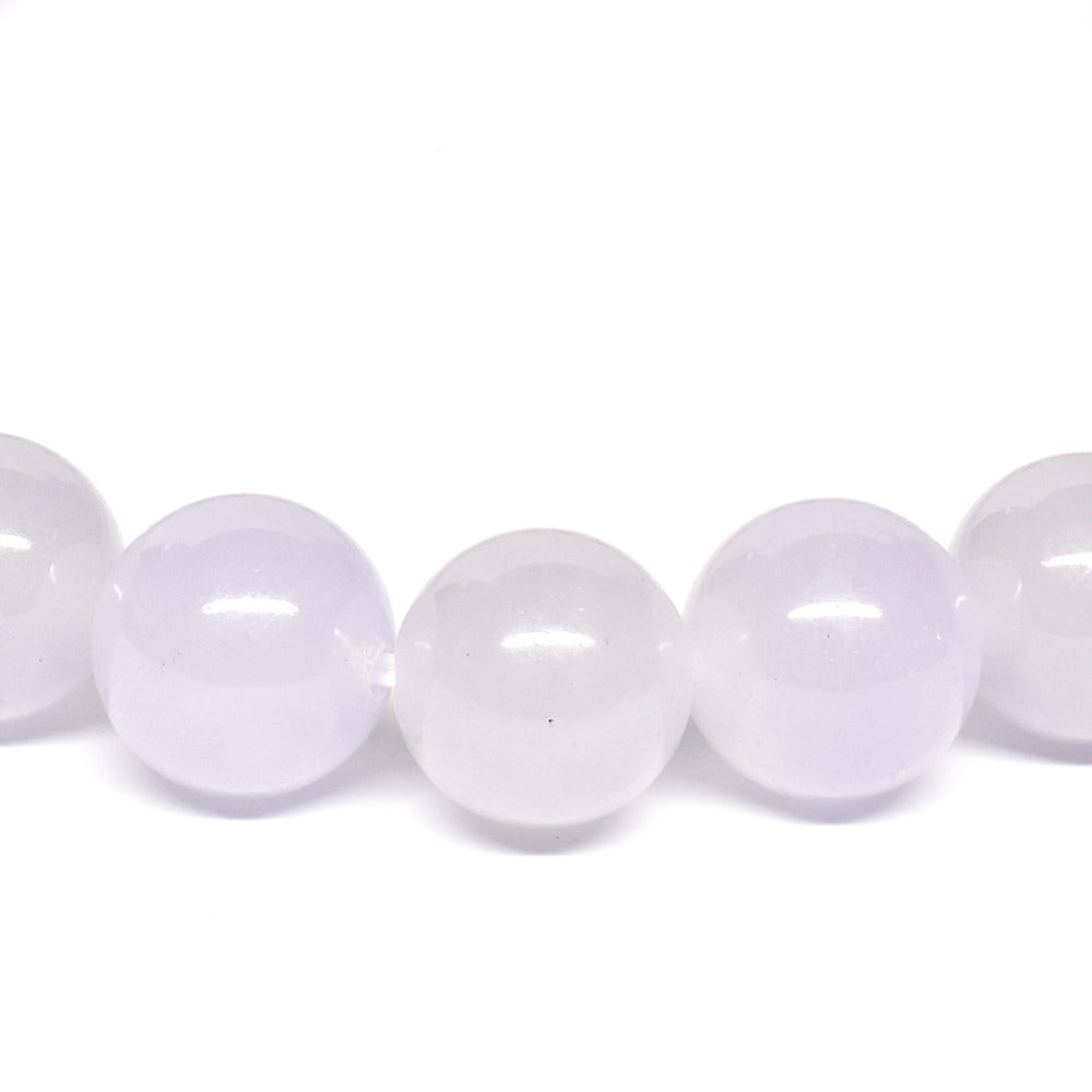 ラベンダー翡翠 ブレスレット 9.5mm #QK281