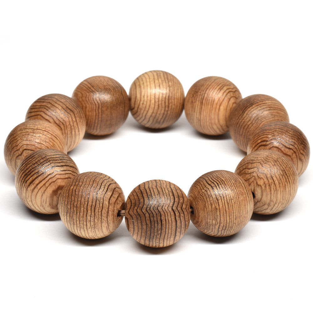 伊勢神宮御山杉 大貴珠 ブレスレット 18mm #QM249