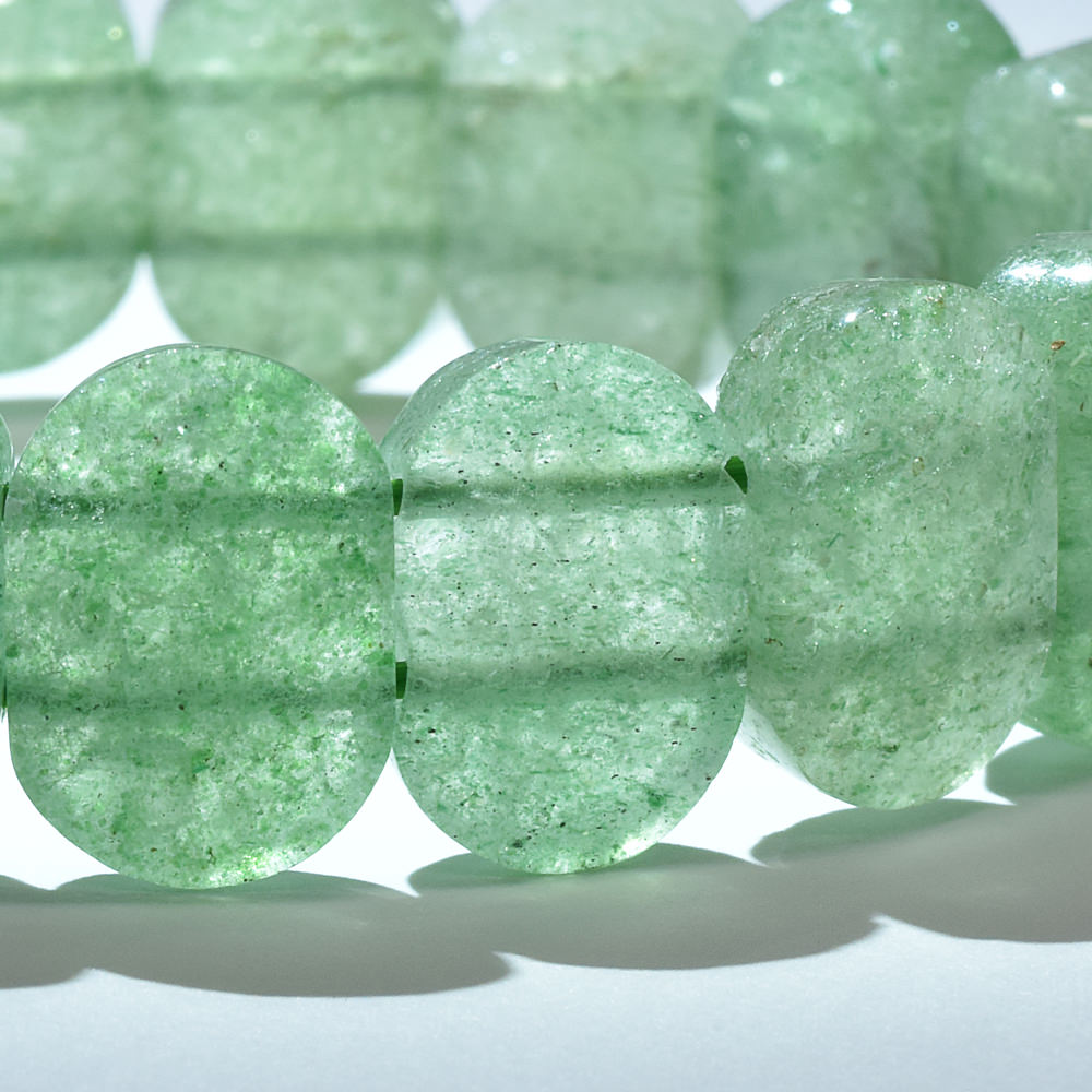 グリーンアベンチュリン バングル 10x14x5mm #QM343