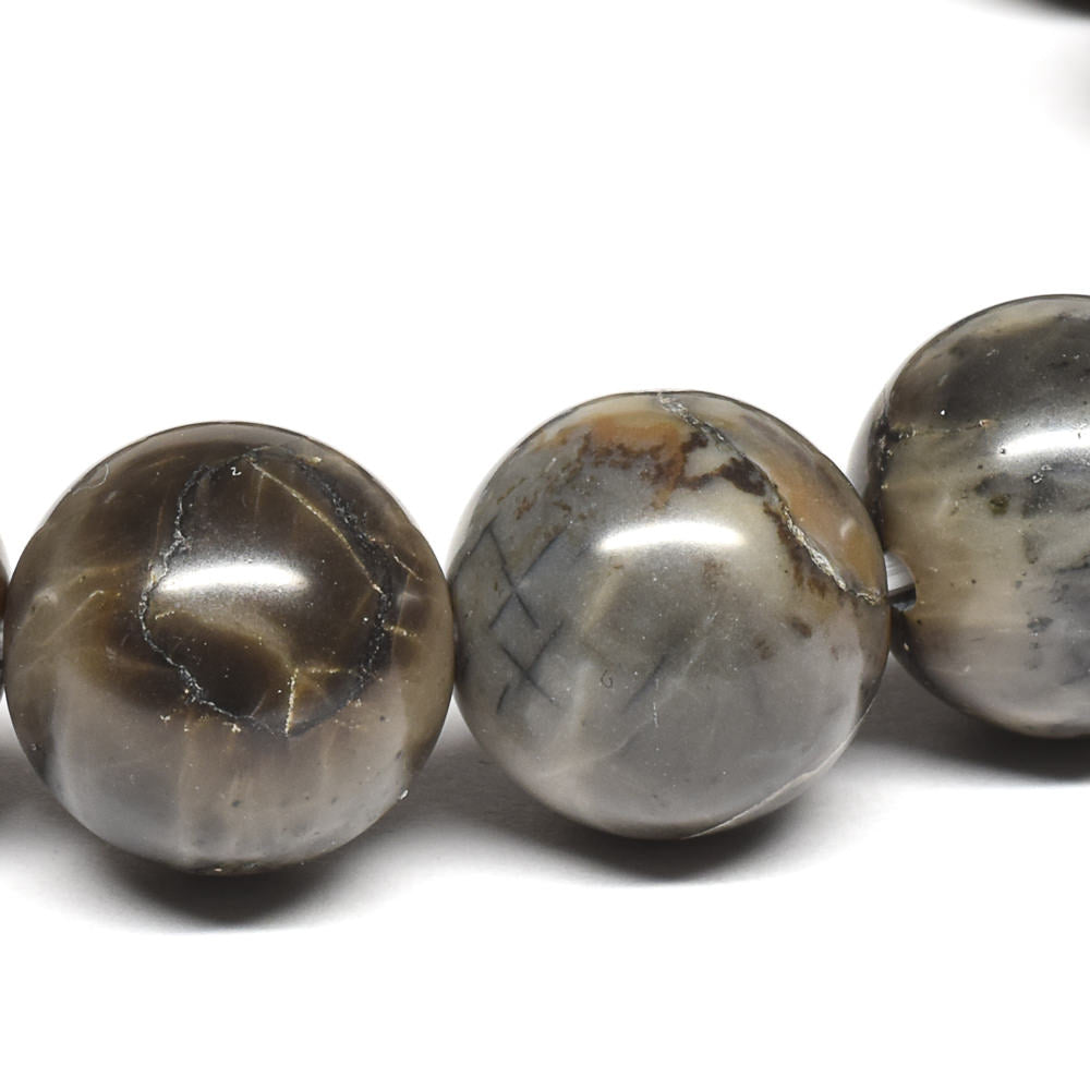 滋賀県産 守山石 ブレスレット 12mm #QM348