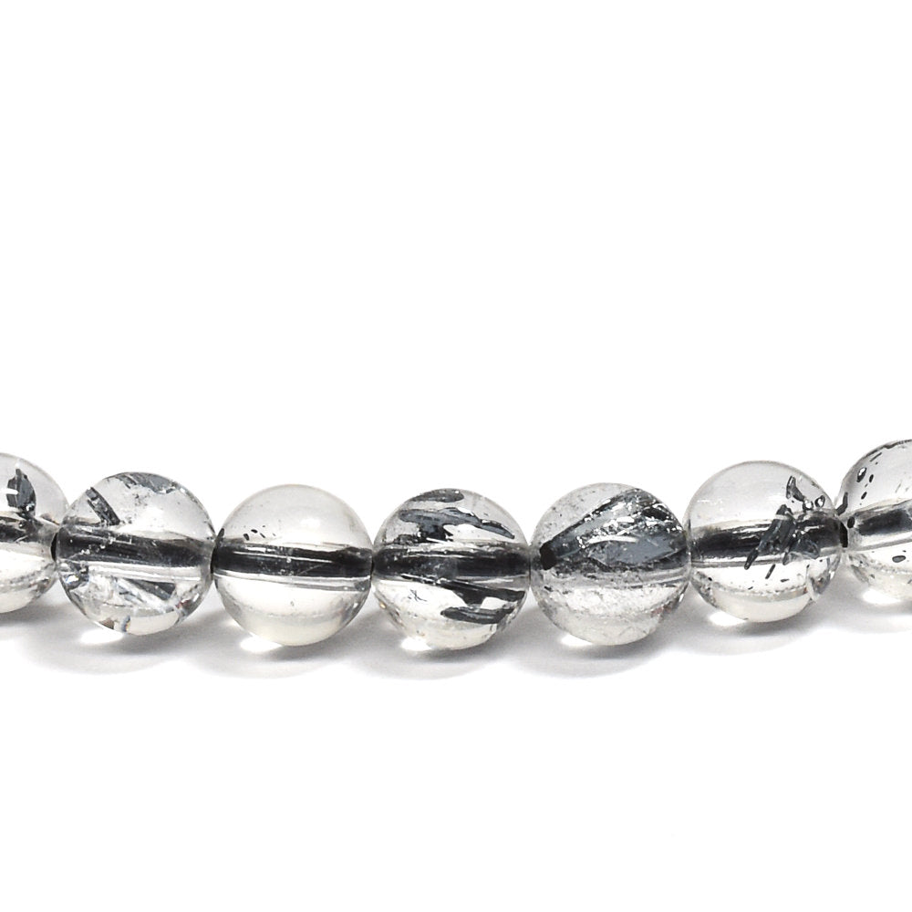 スティブナイトインクォーツ ブレスレット 4.5-5mm #QM392