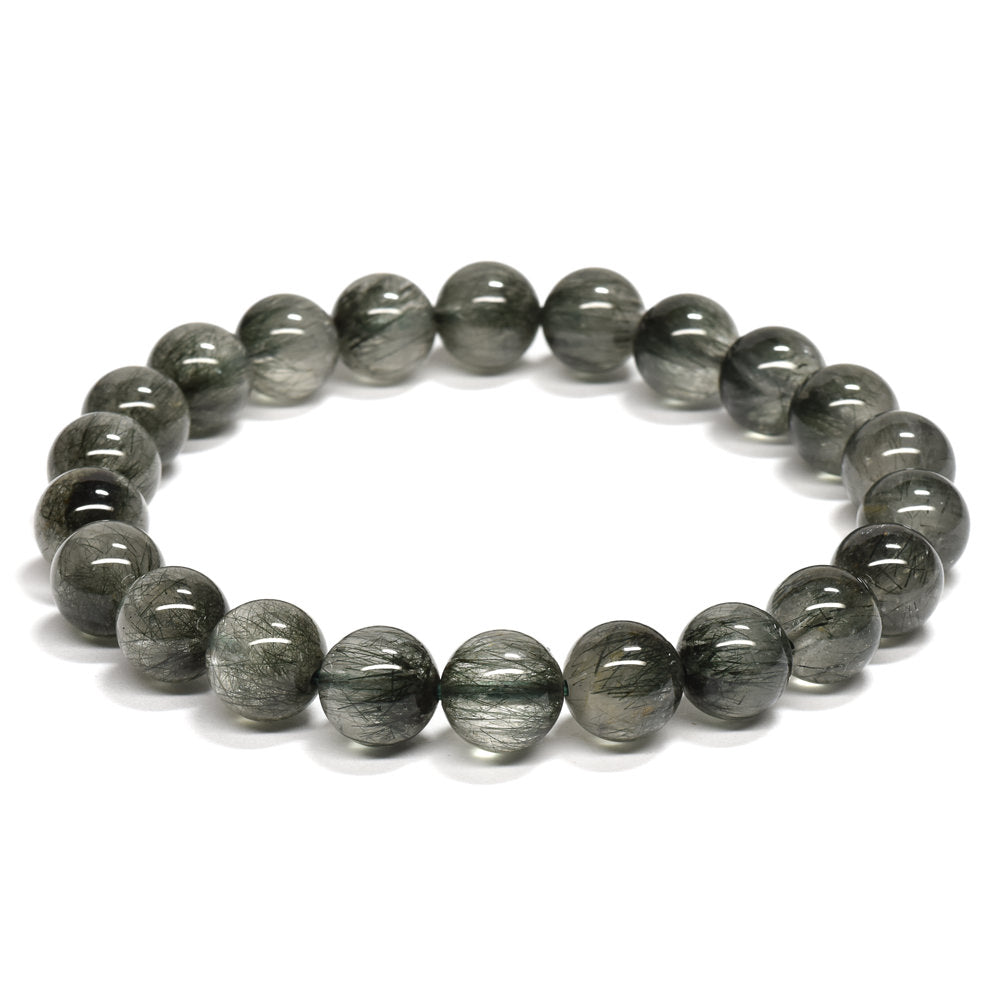アクチノライトインクォーツ ブレスレット 8.5mm #RA018