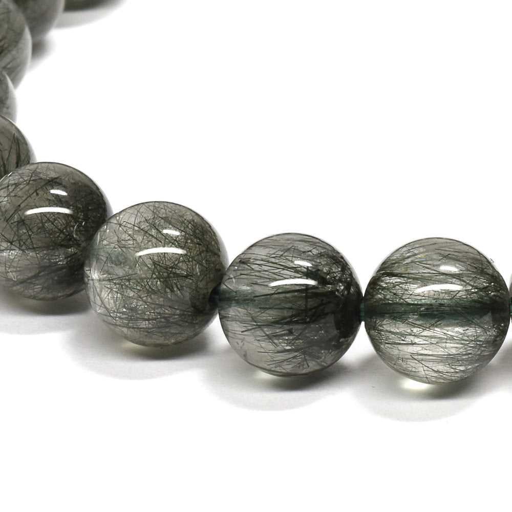 アクチノライトインクォーツ ブレスレット 8.5mm #RA018