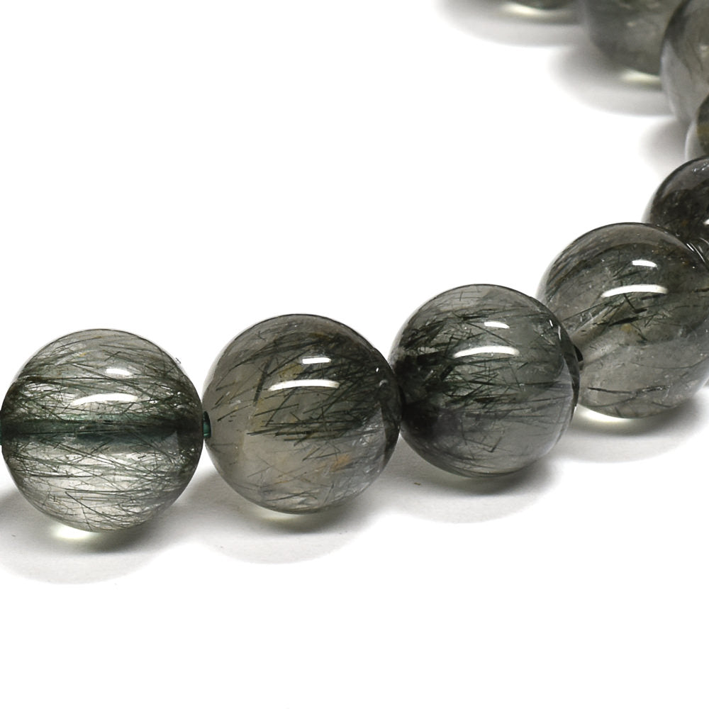アクチノライトインクォーツ ブレスレット 8.5mm #RA018