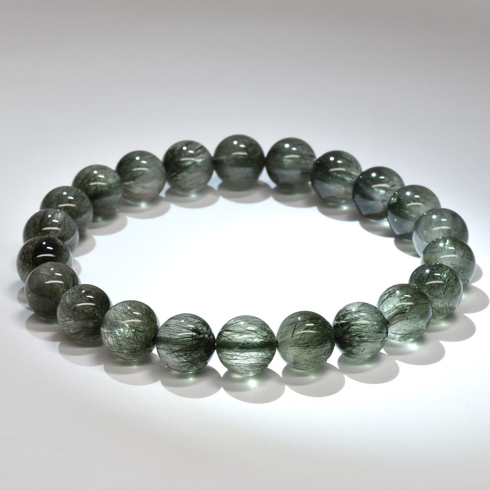 アクチノライトインクォーツ ブレスレット 8.5mm #RA018