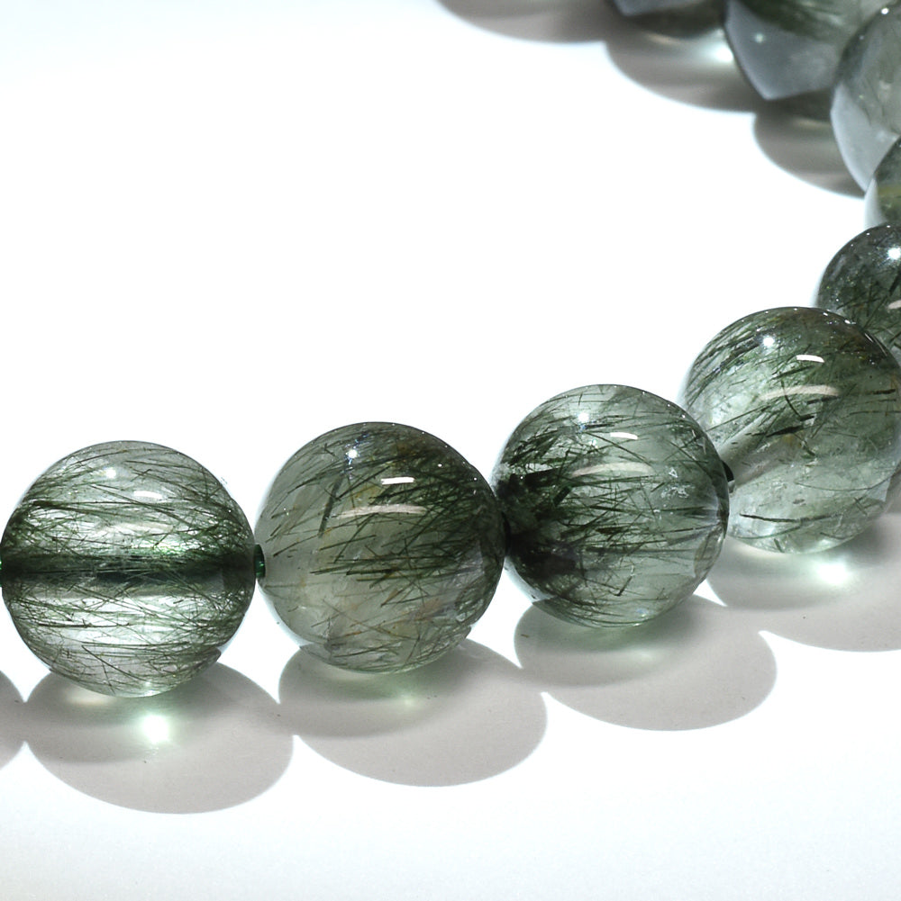 アクチノライトインクォーツ ブレスレット 8.5mm #RA018