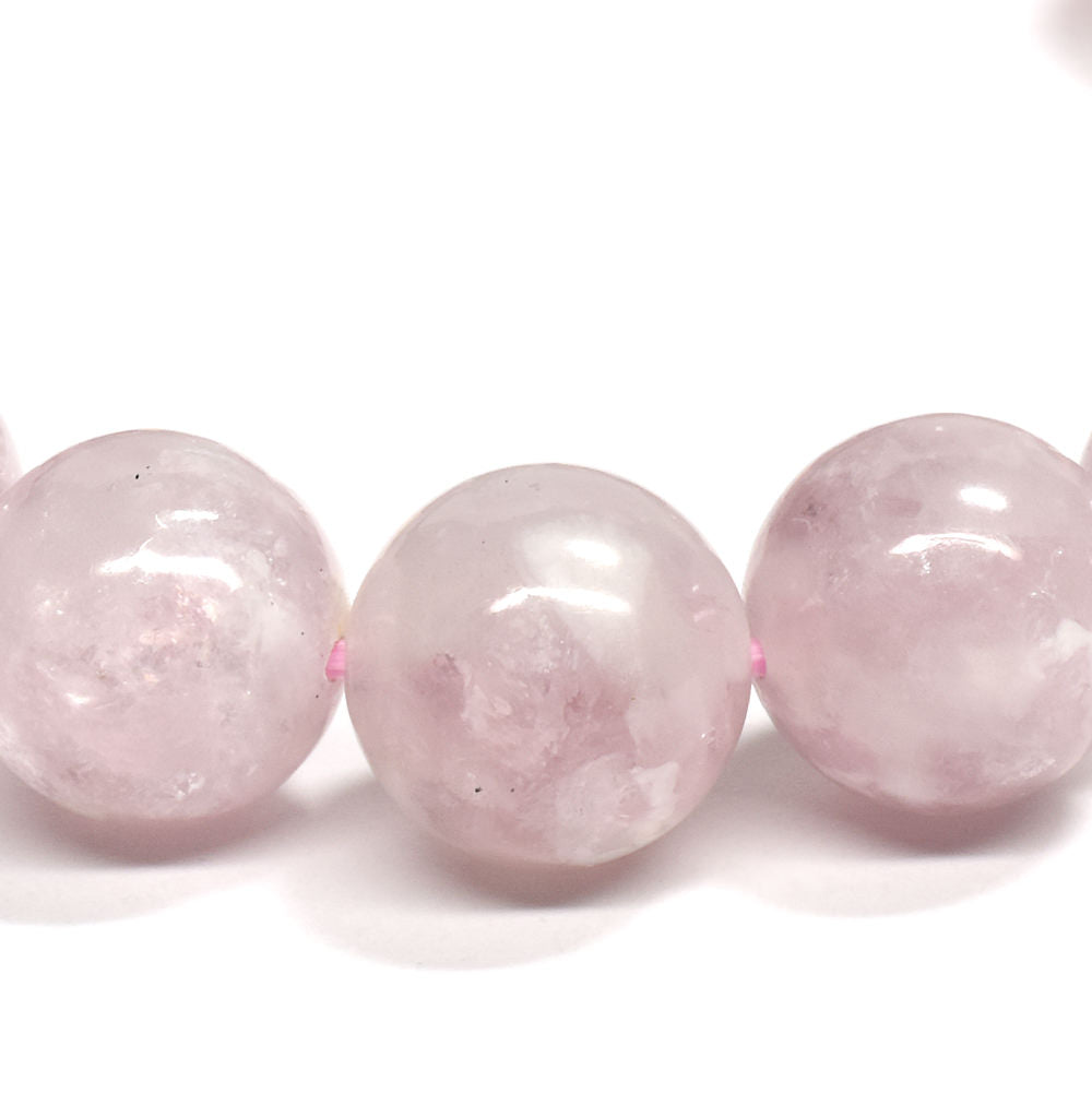 ピンクマイカ ブレスレット 12.5mm #RA028