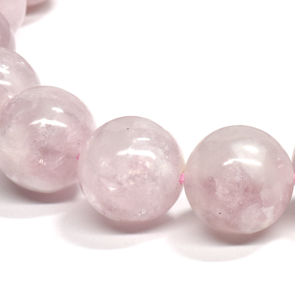 ピンクマイカ ブレスレット 12.5mm #RA028