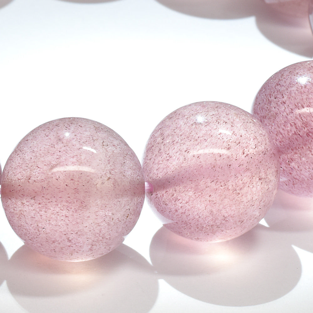 ピンクエピドート ブレスレット 15.5mm #RA033