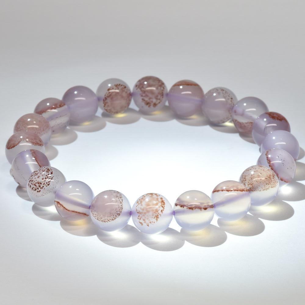 ブラッドショットアゲート ブレスレット 10mm #RA202