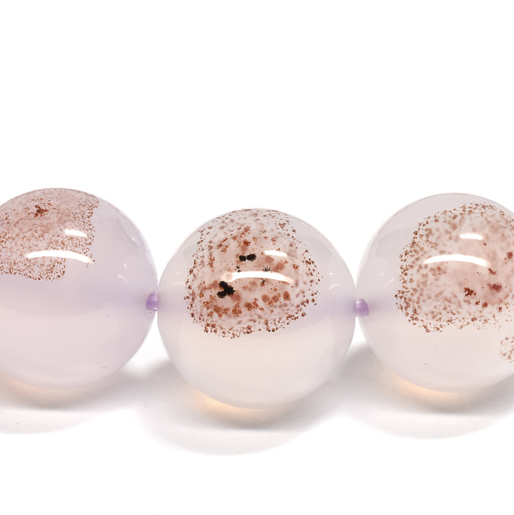 ブラッドショットアゲート ブレスレット 12mm #RA206