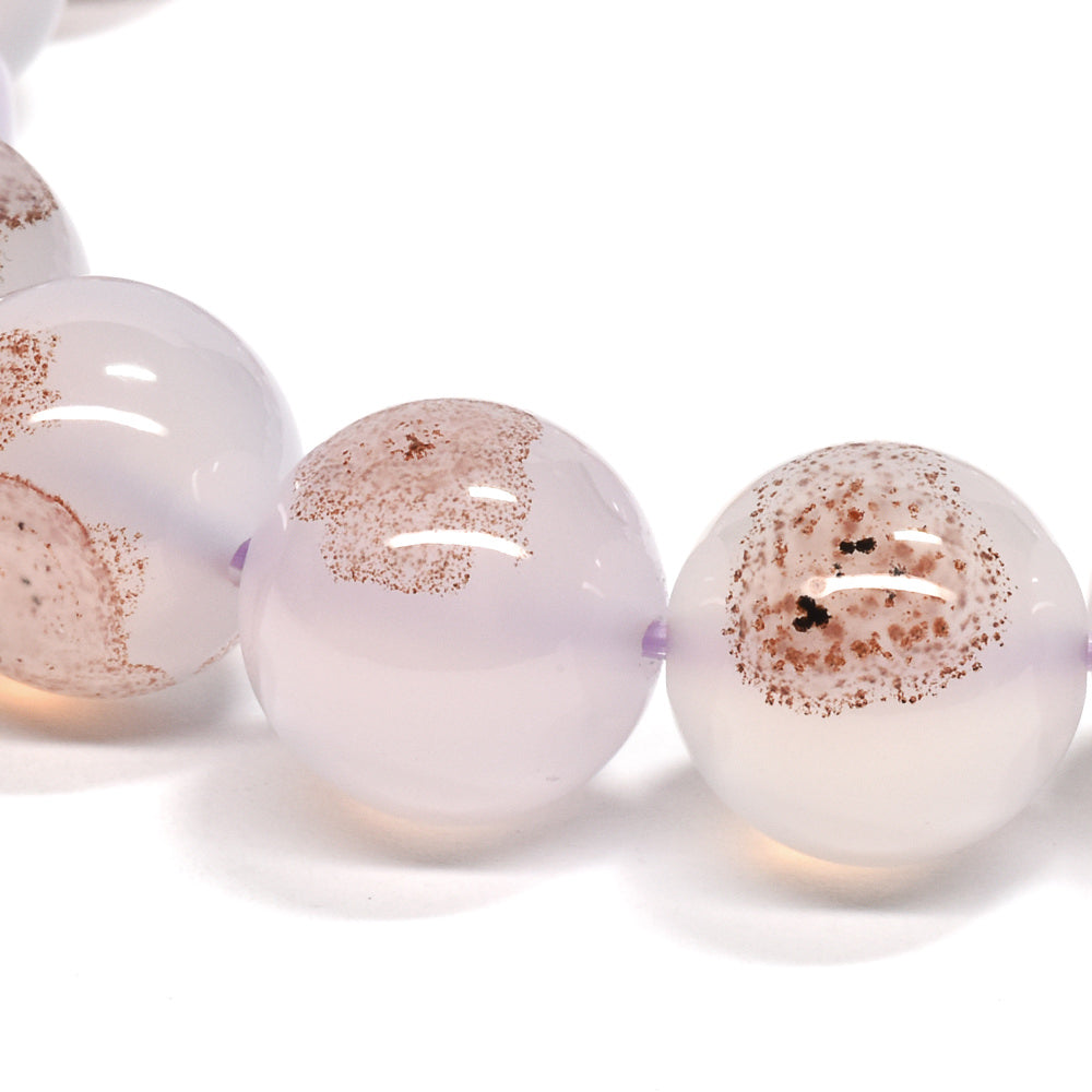 ブラッドショットアゲート ブレスレット 12mm #RA206