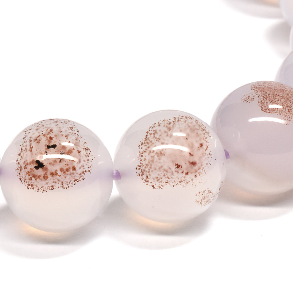 ブラッドショットアゲート ブレスレット 12mm #RA206