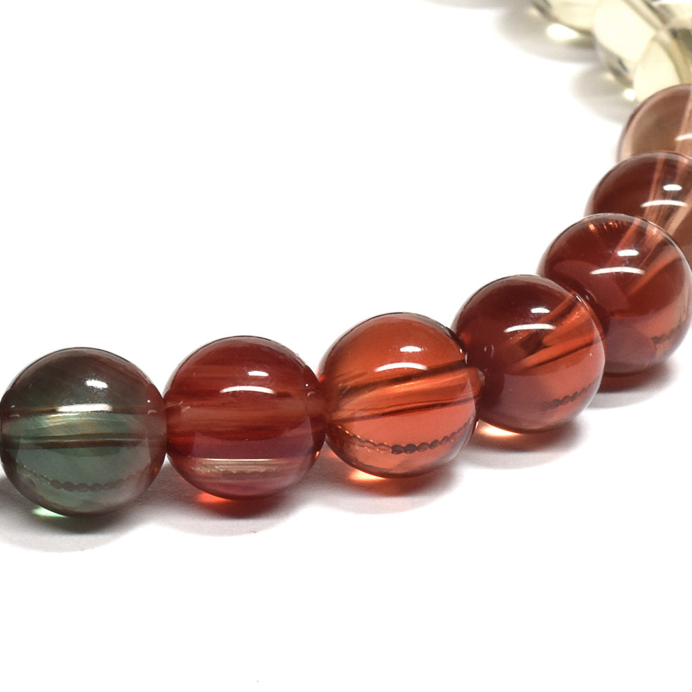 マルチカラーアンデシン ブレスレット 7.5mm #RA265