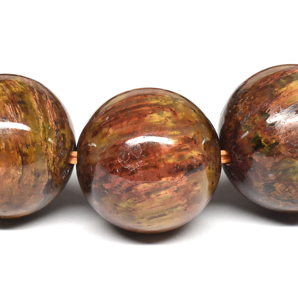 ゴールデンレッドピーターサイト ブレスレット 15.5-16mm #RC181