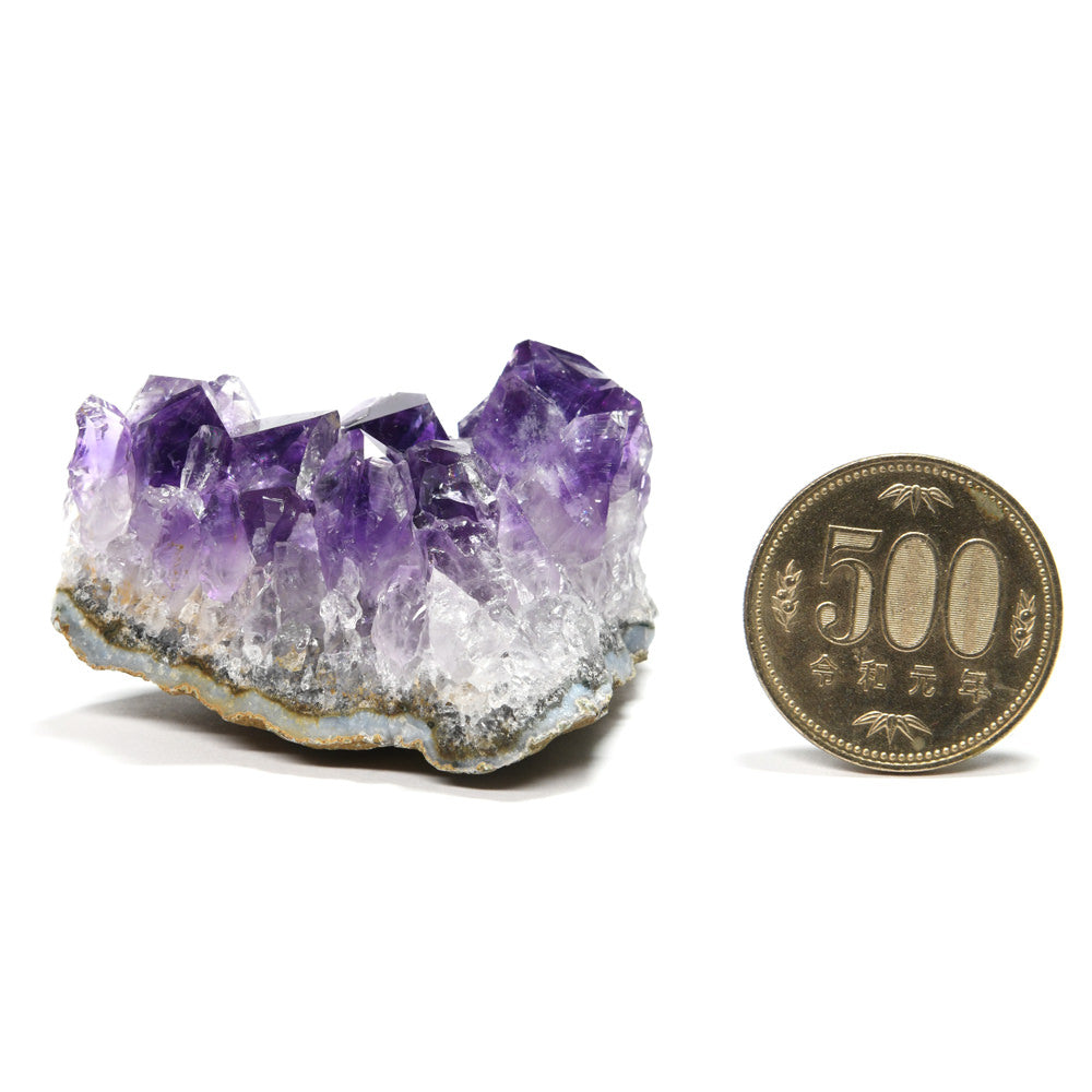 アメジスト 原石 53.6x37.1x30mm #RC205